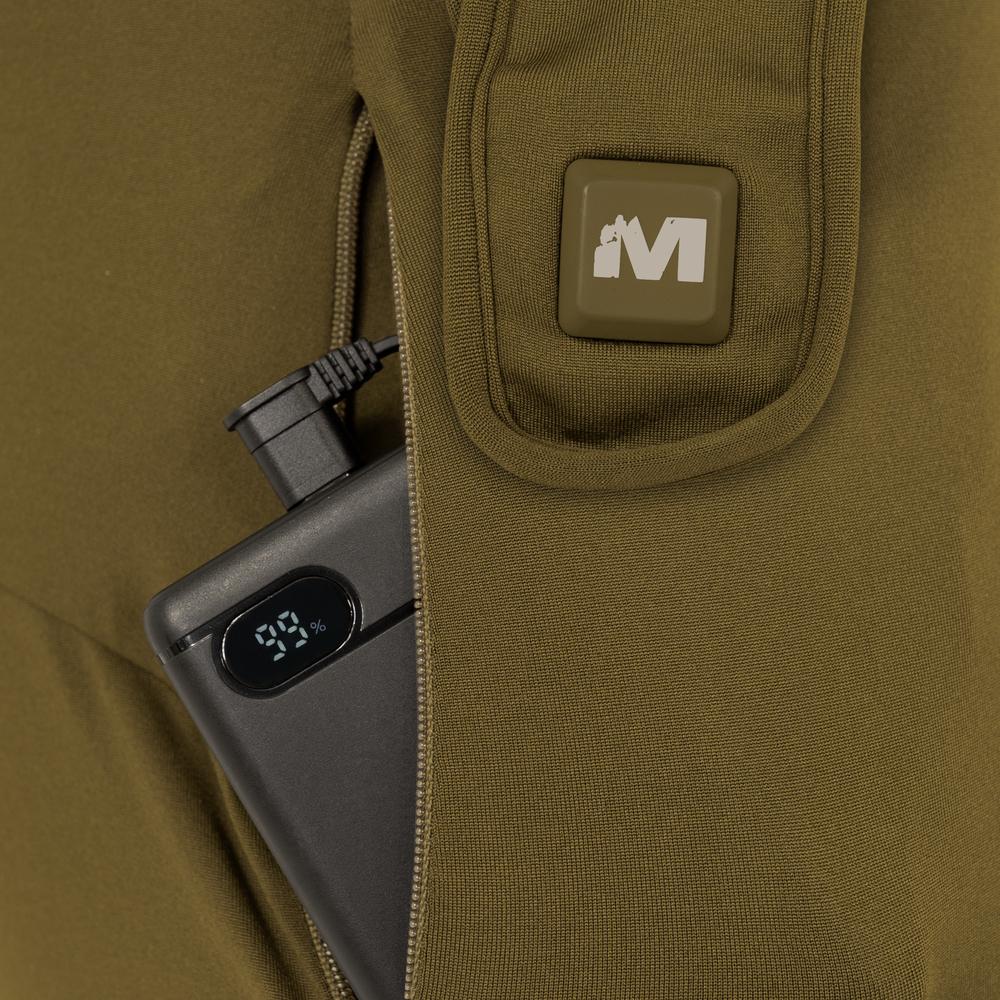 Muddy Nucleus Heated Bottom Hunting Pants Brown Clay M Muddy Nucleus Heated Bottom Hunting Pants Brown Clay M