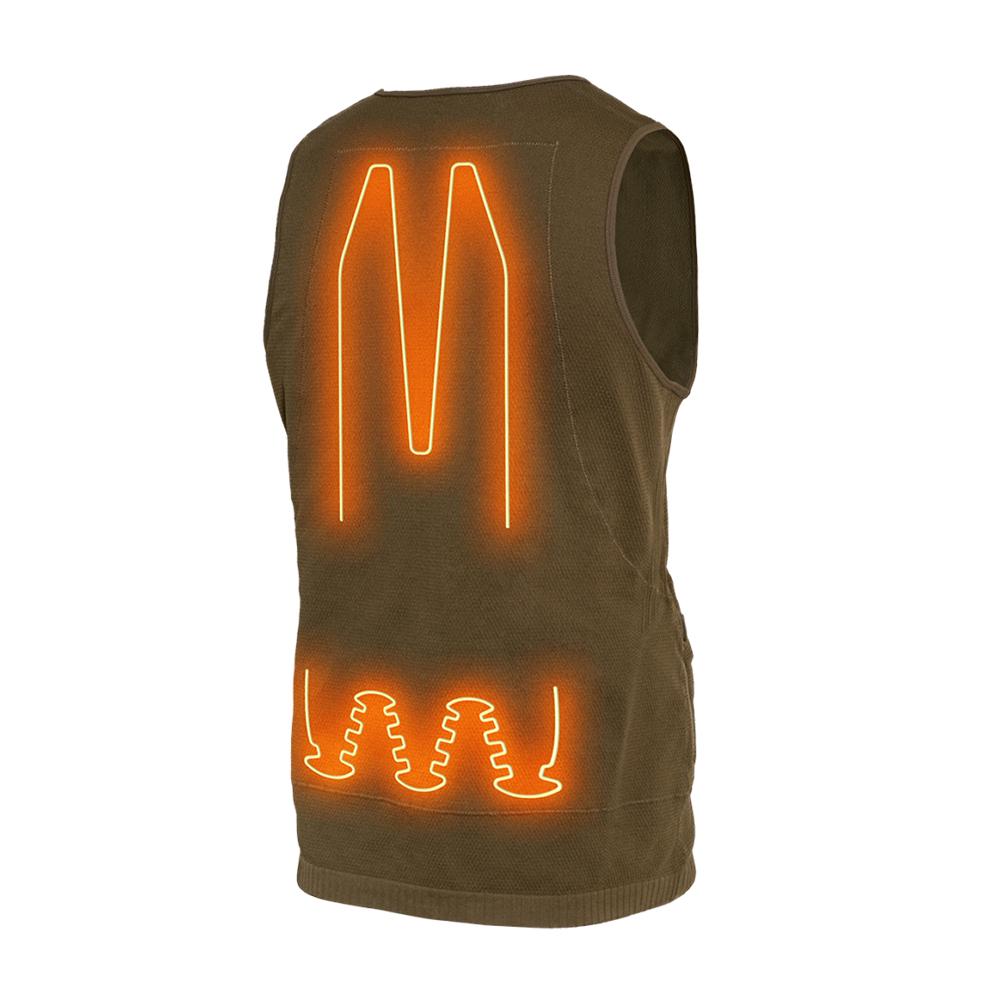 Muddy Nucleus Heated Hunting Vest Brown Clay 2XL Muddy Nucleus Heated Hunting Vest Brown Clay 2XL