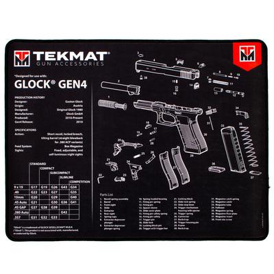 Gsm TekMat 15x20 Ultra Premium Gun Cleaning - Glock G4