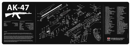 Gsm Tekmat Rifle Mat Ak47 Black