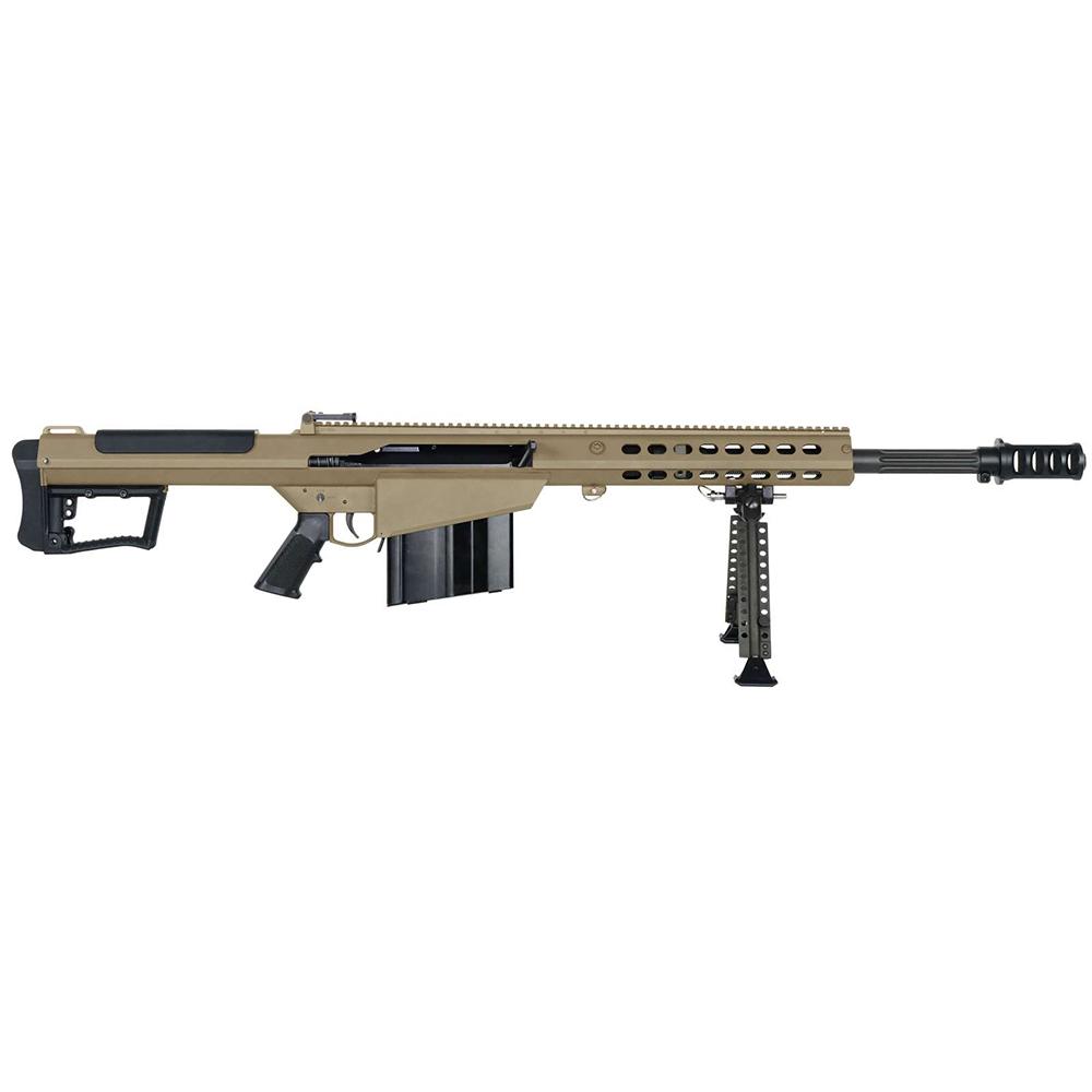 Barrett Firearms Barrett M107A1 Rife 50 BMG 10rd(1) Magazine 20" Fluted Barrel FDE Cerakote