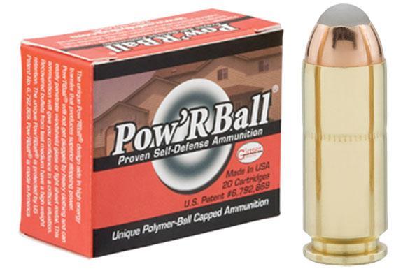 Glaser Pow'RBall Handgun Ammunition 10mm Auto 135 gr JHP 1400 fps 20/ct