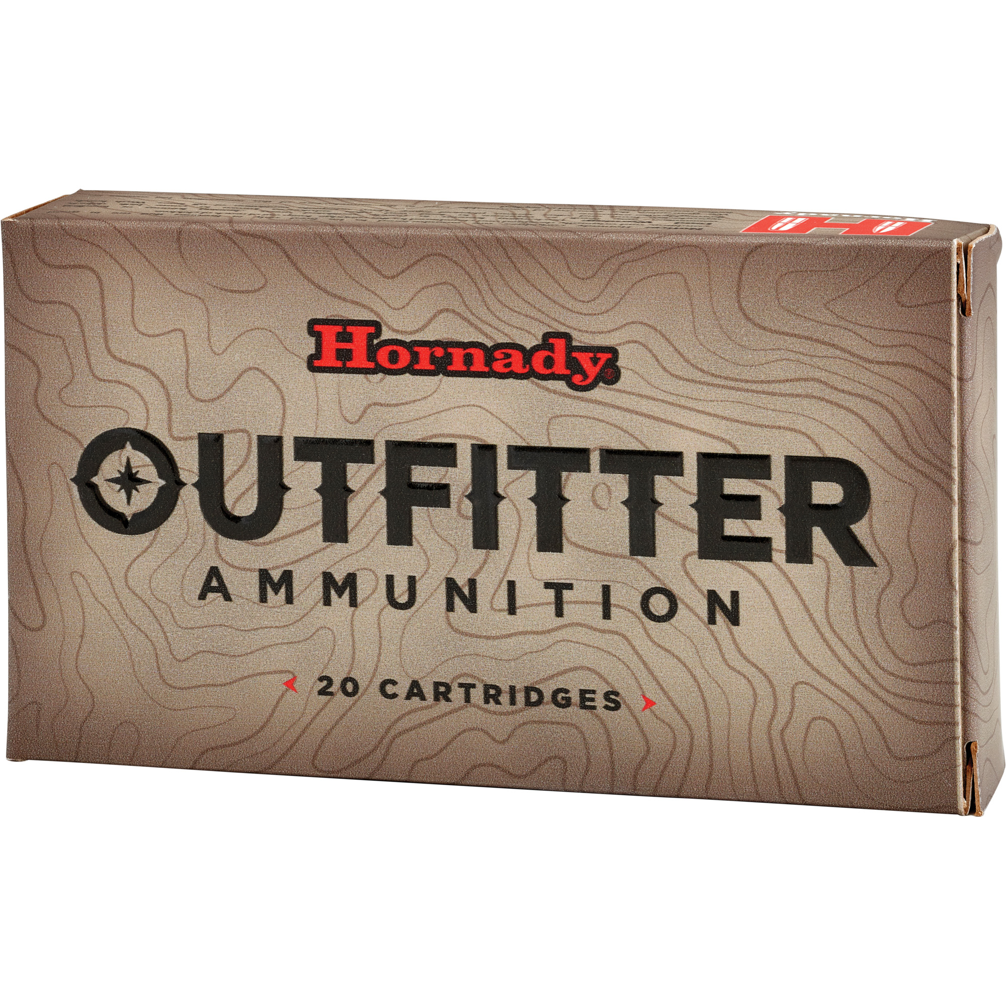 Hornady Outfitter Rifle Ammunition .243 Win 80gr CX OTF 3200 fps 20/ct