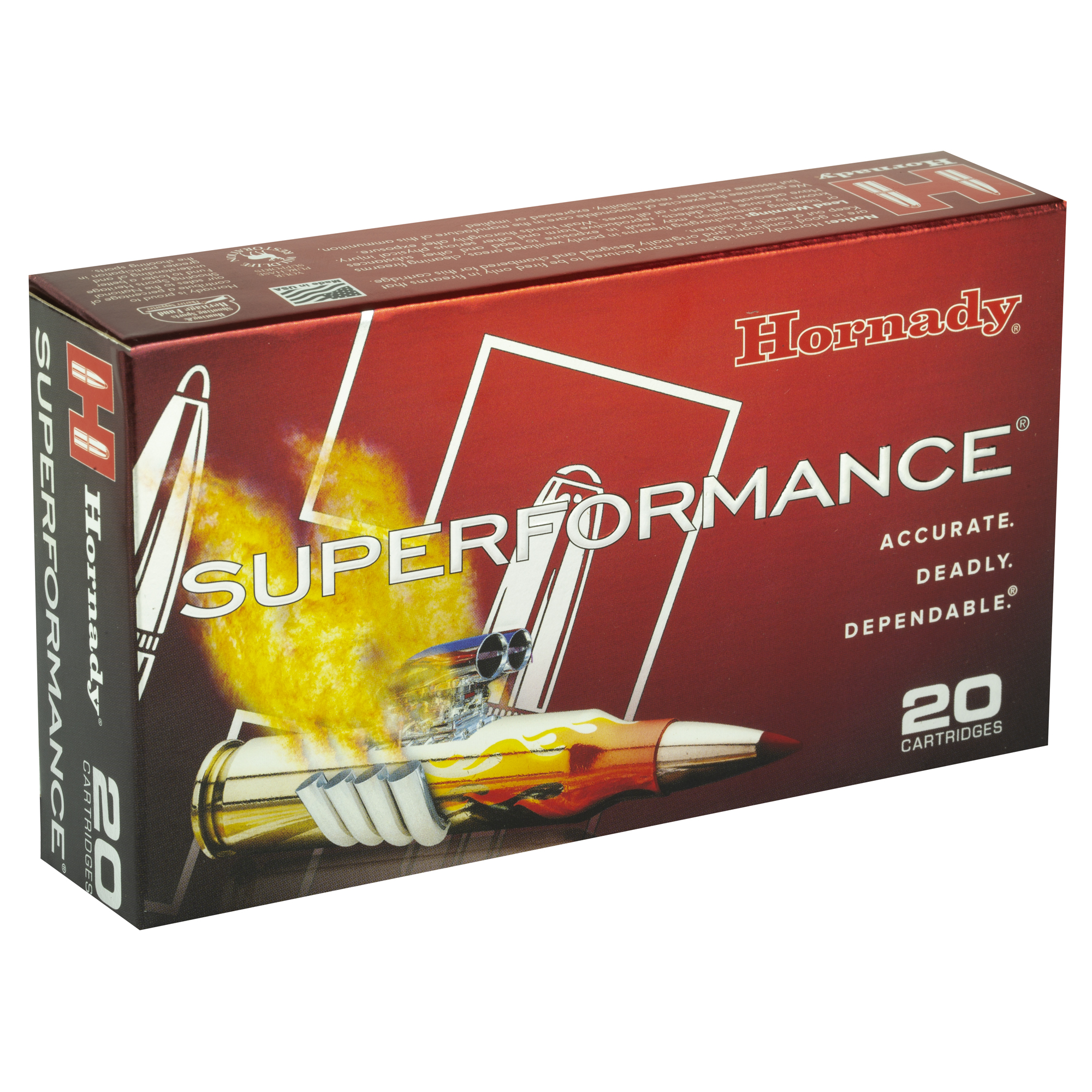 Hornady Superformance Rifle Ammunition .243 Win 95 gr SST 3185 fps 20/ct Hornady Superformance Rifle Ammunition .243 Win 95 gr SST 3185 fps 20/ct