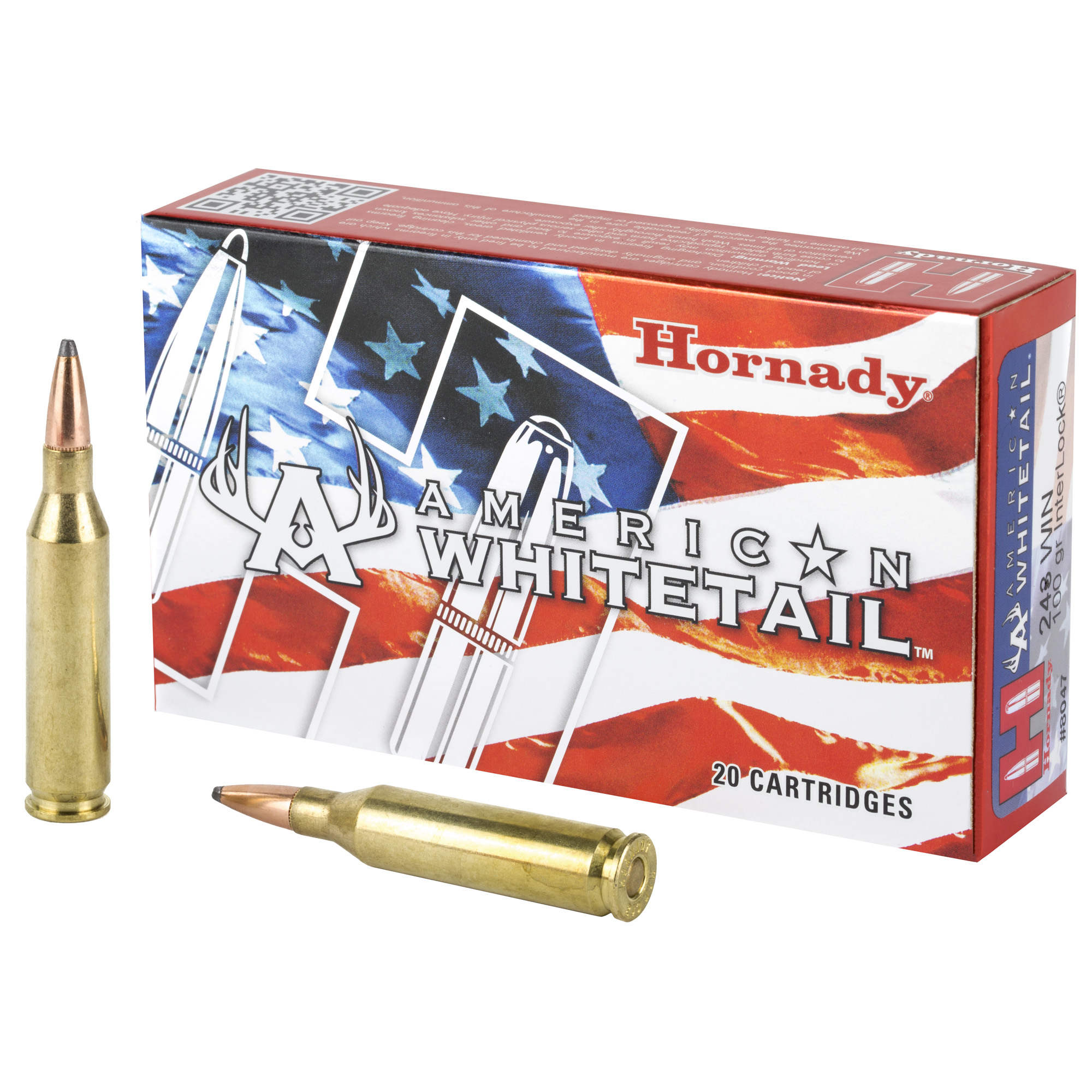 Hornady Aw 243WIN 100GR Il Btsp 20/200 InterLock