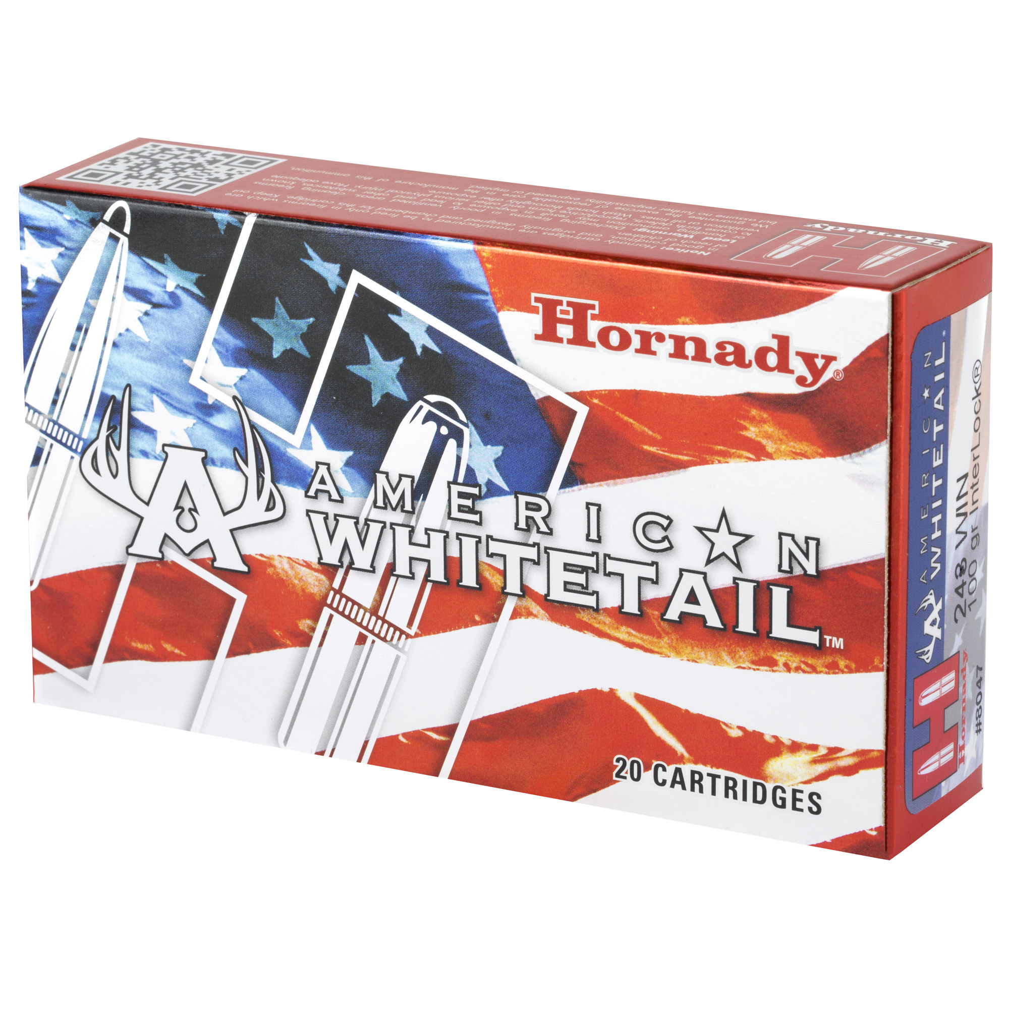 Hornady Aw 243WIN 100GR Il Btsp 20/200 InterLock Hornady Aw 243WIN 100GR Il Btsp 20/200 InterLock