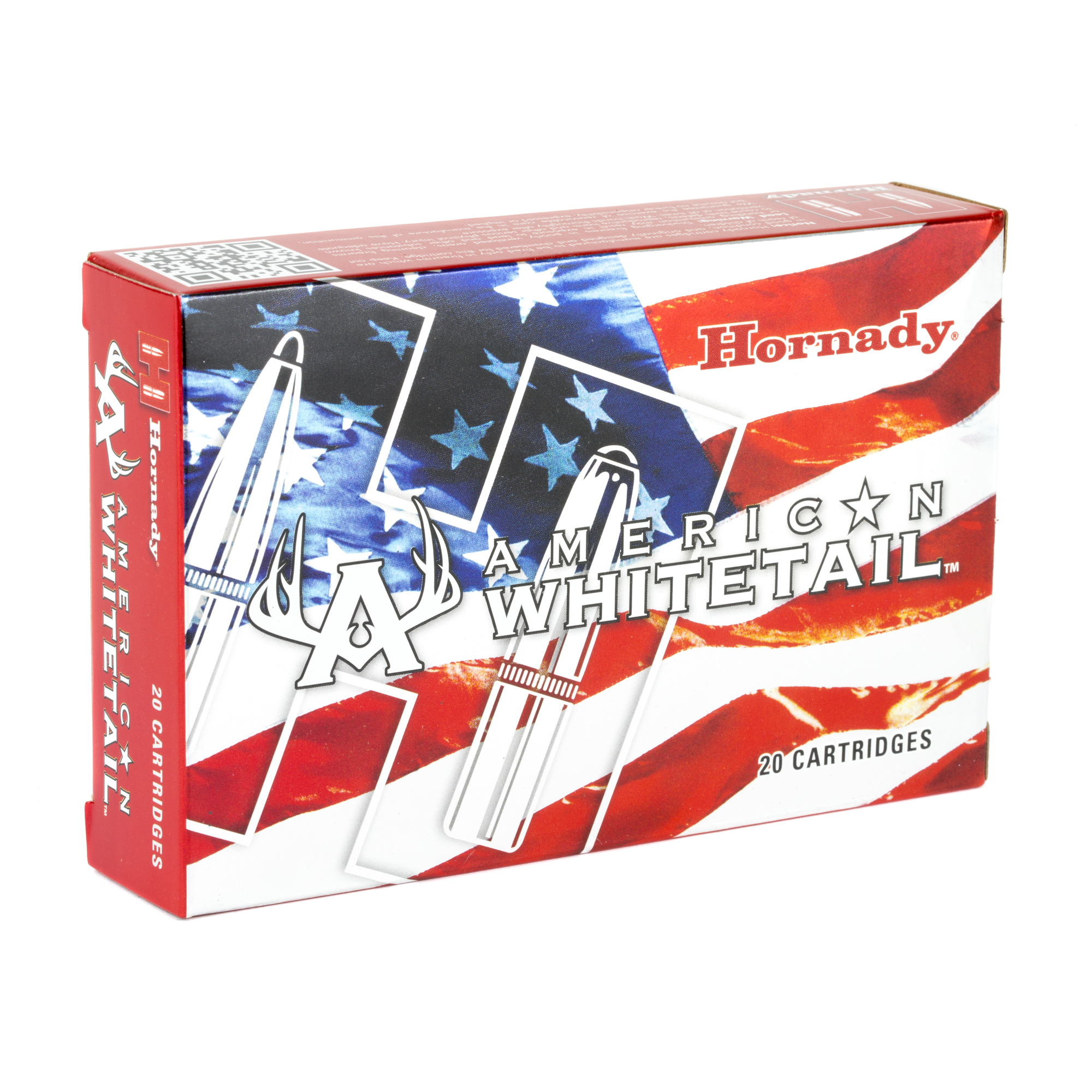 Hornady American Whitetail Rifle Ammunition .270 Win 130 gr SP 2825 fps 20/ct Hornady American Whitetail Rifle Ammunition .270 Win 130 gr SP 2825 fps 20/ct