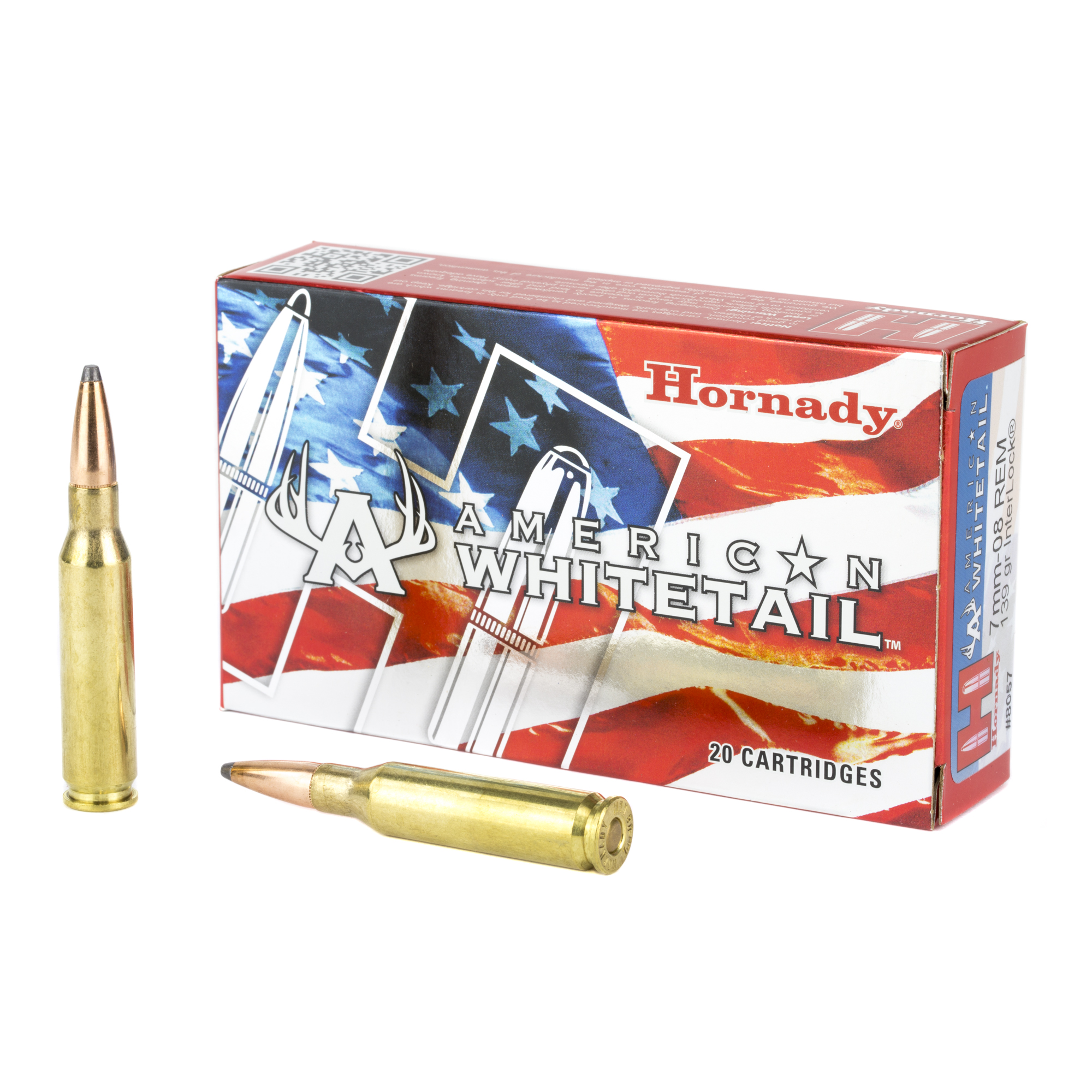 Hornady Aw 7mm-08 139GR Int Sp 20/200 InterLock