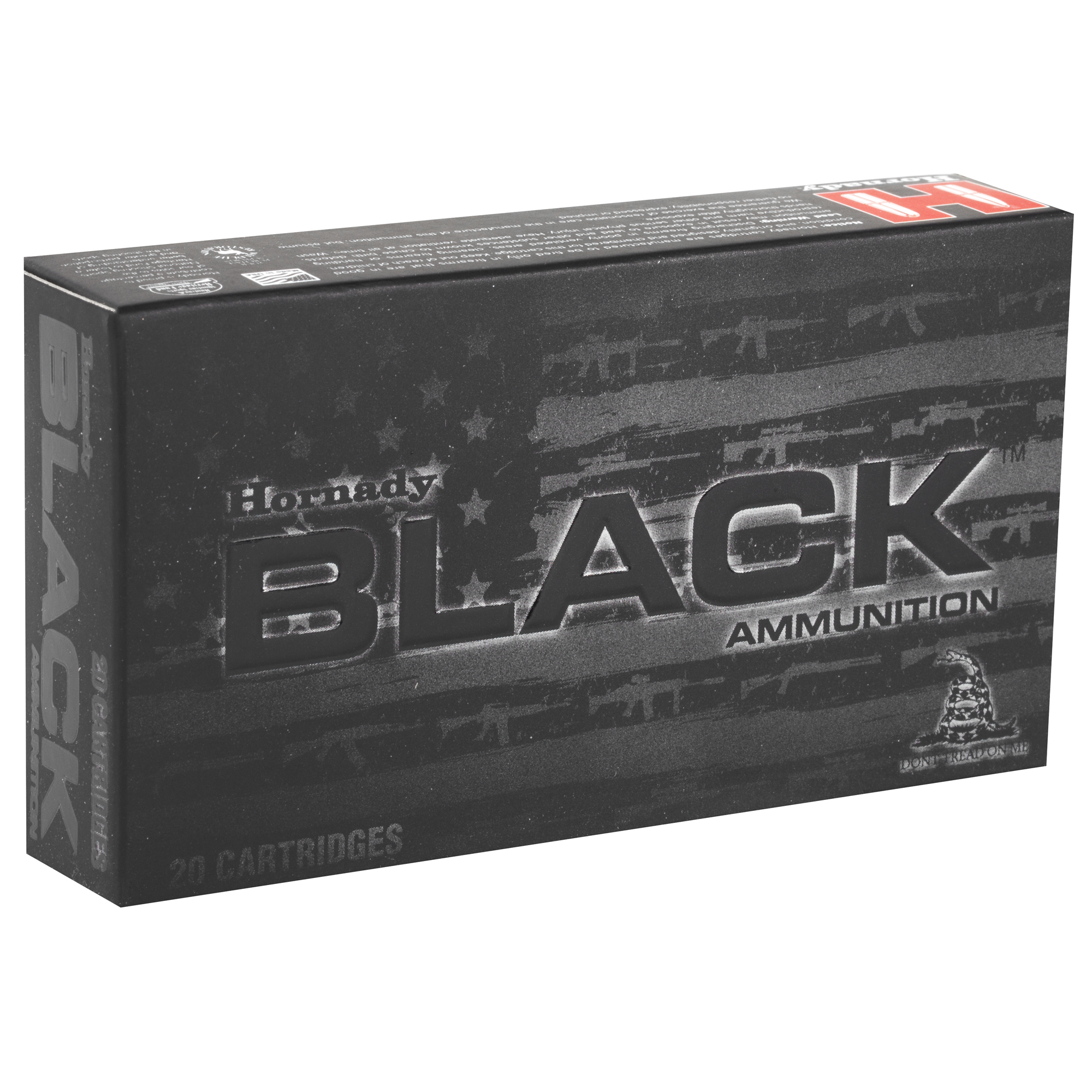 Hornady Black Rifle Ammunition .300 AAC Blackout 110 gr V-MAX 2375 fps 20/ct Hornady Black Rifle Ammunition .300 AAC Blackout 110 gr V-MAX 2375 fps 20/ct