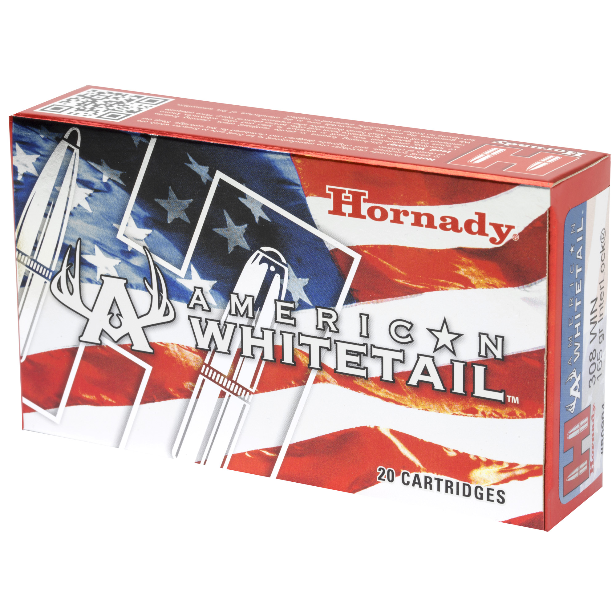 Hornady Aw 308WIN 165GR Int 20/200 InterLock Hornady Aw 308WIN 165GR Int 20/200 InterLock