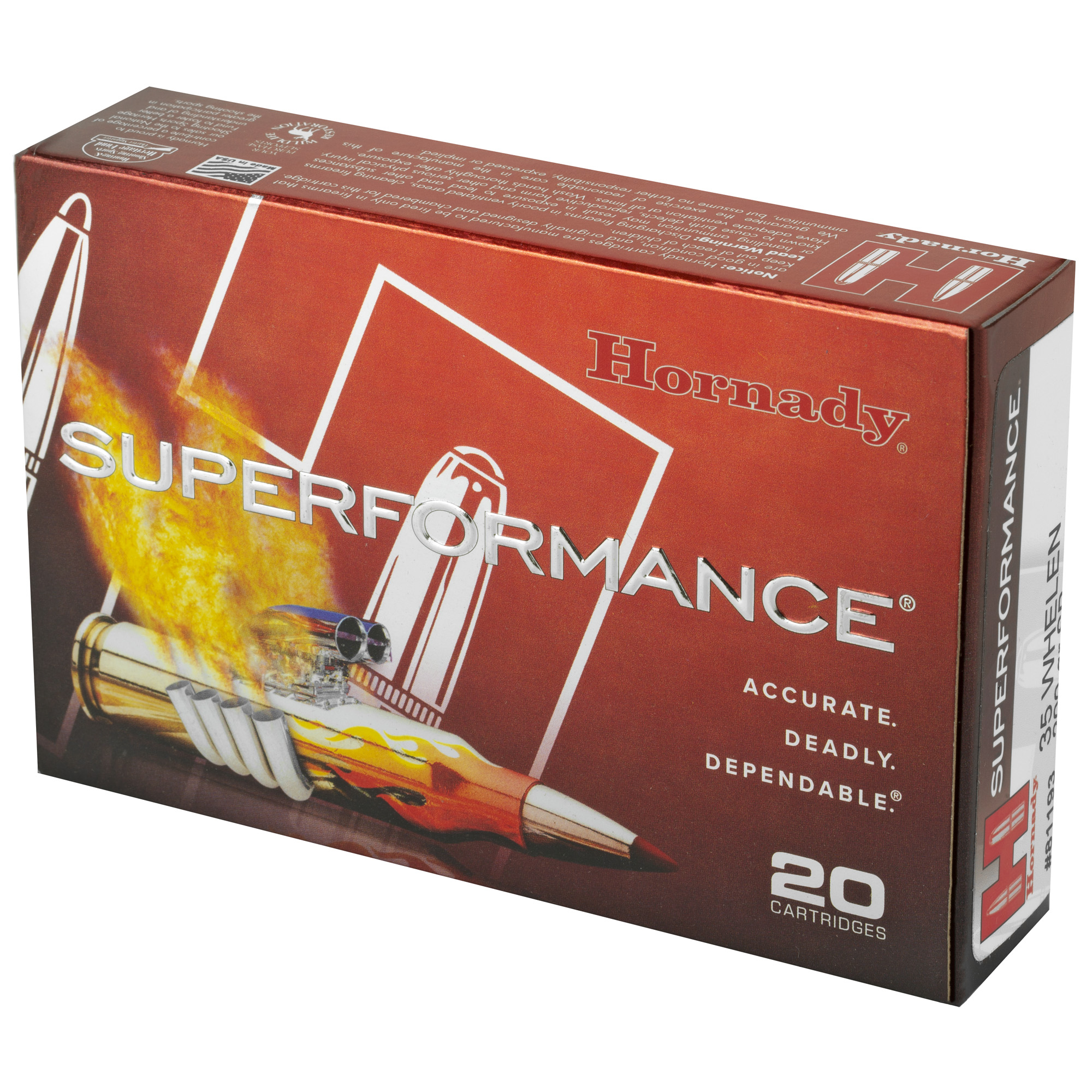 Hornady Sf 35 Whelen 200GR Sp 20/200 Soft Point Hornady Sf 35 Whelen 200GR Sp 20/200 Soft Point