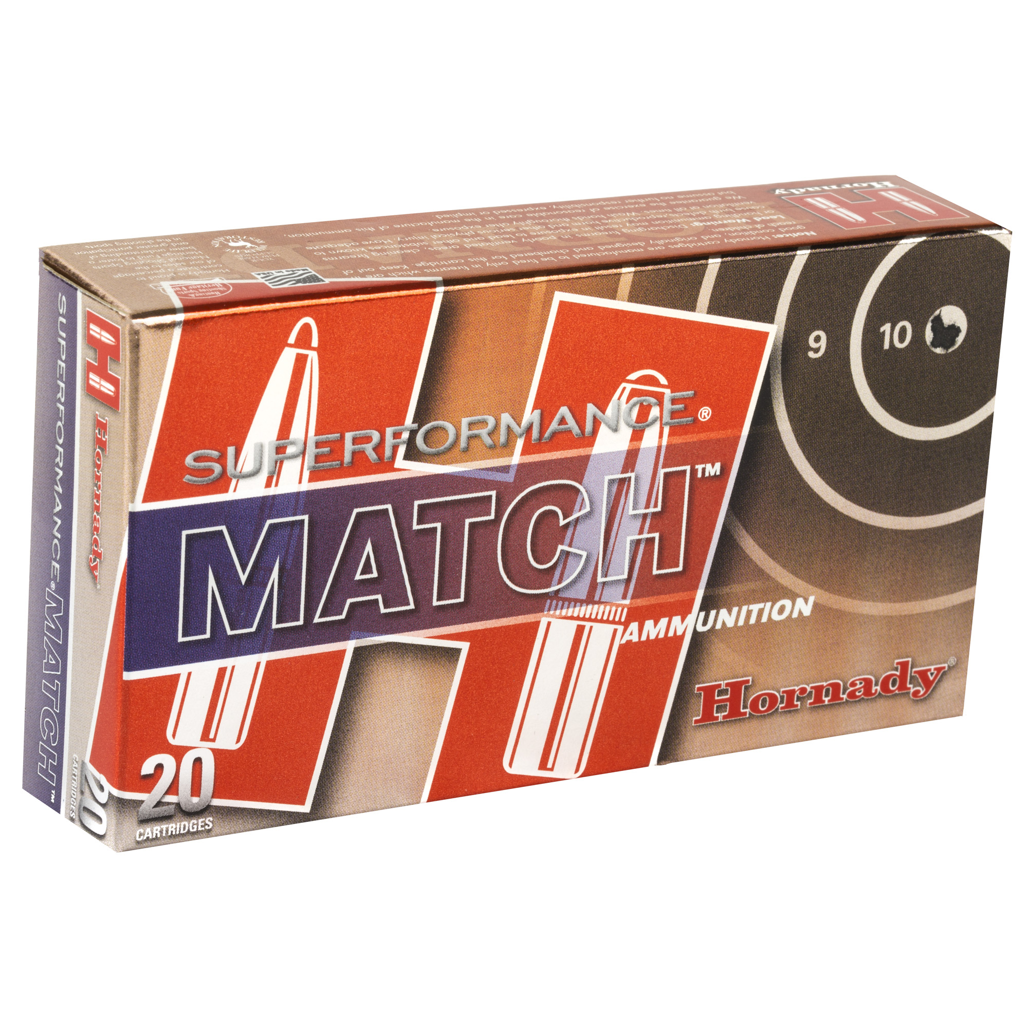 Hornady Superformance Rifle Ammunition 5.56X45 NATO 75 gr BTHP 2910 fps 20/ct Hornady Superformance Rifle Ammunition 5.56X45 NATO 75 gr BTHP 2910 fps 20/ct
