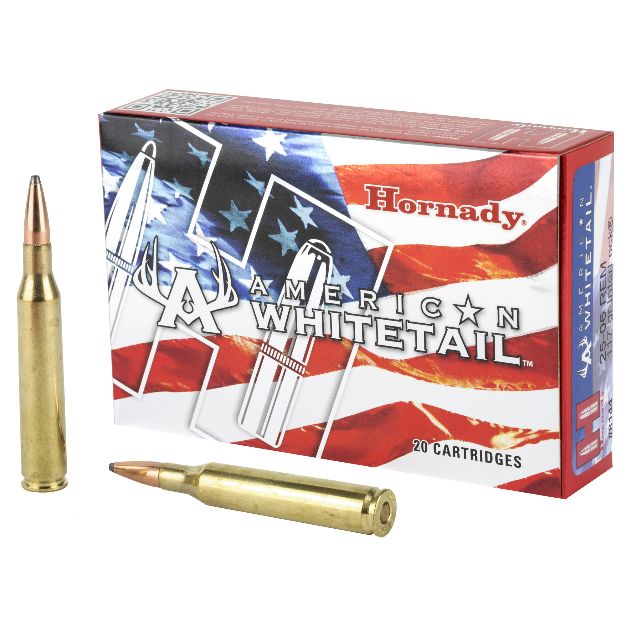 Hornady Aw 2506 117GR Int Btsp 20/200 InterLock