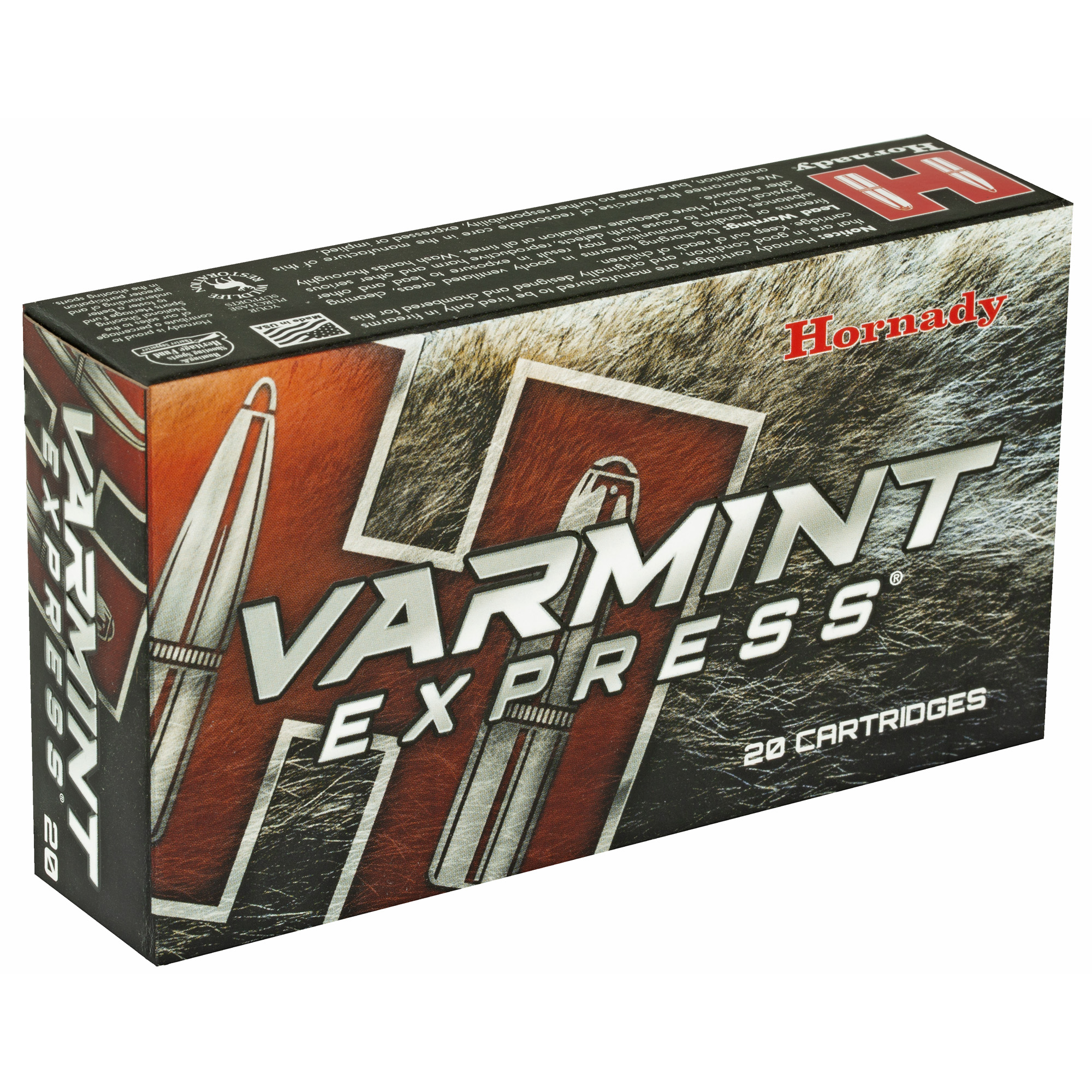 Hornady 6.5CM 95GR Vmax 20/200 V-Max Hornady 6.5CM 95GR Vmax 20/200 V-Max
