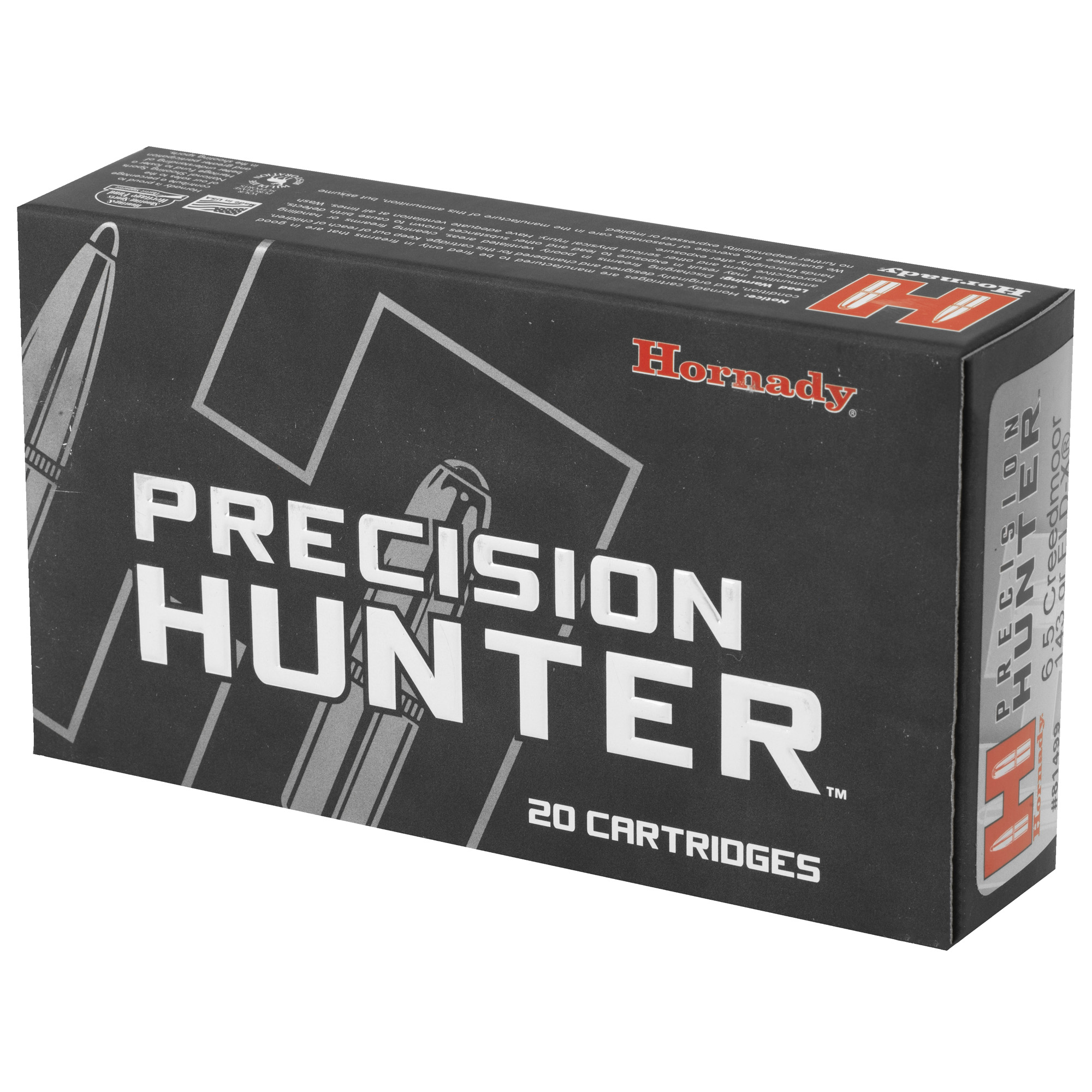 Hornady Ph 6.5CM 143GR Eld-X 20/200 Hornady Ph 6.5CM 143GR Eld-X 20/200