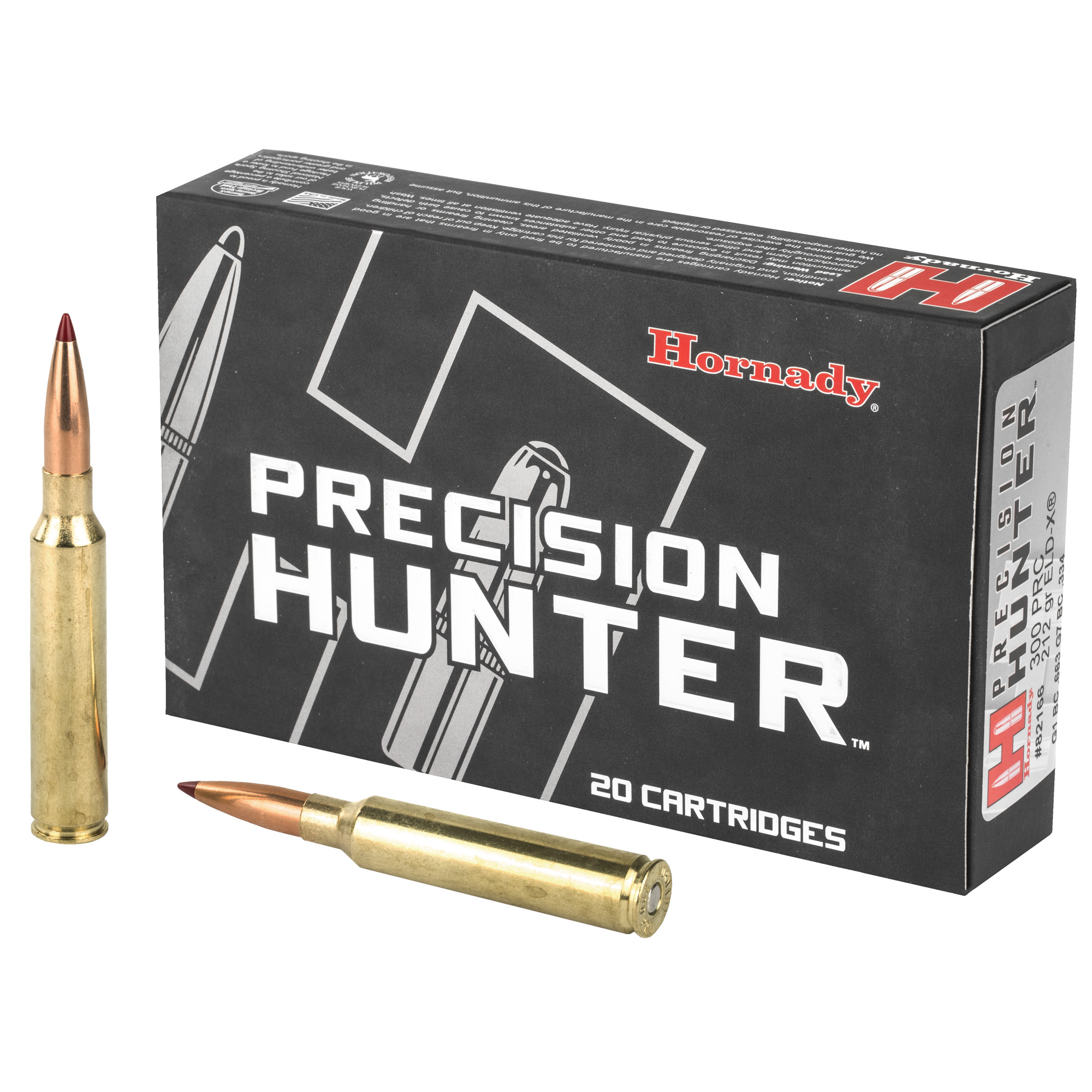 Hornady Ph 300PRC 212GR Eld-X 20/200