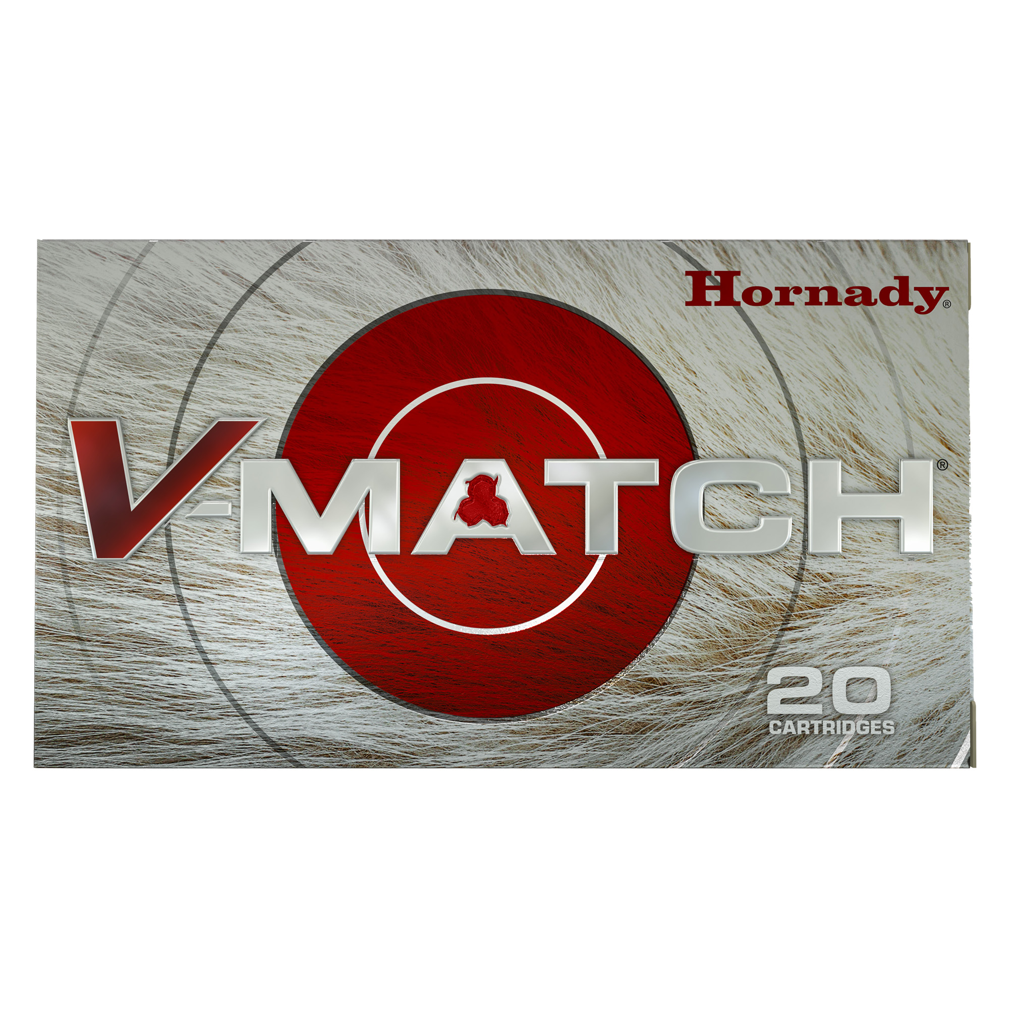 Hornady V-Match Rifle Ammunition .22 Creedmoor 69 gr ELD-VT 3550 fps 20/ct