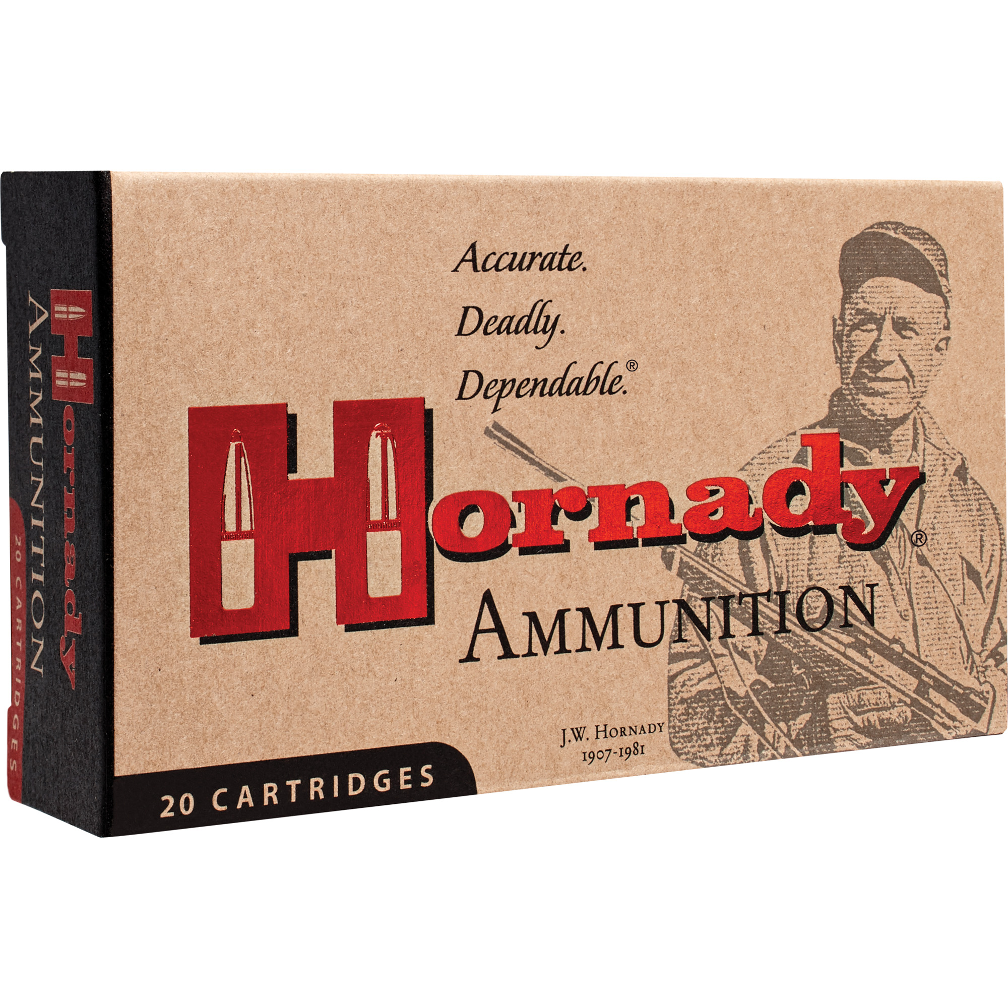 Hornady Custom Rifle Ammunition 6.8mm Rem SPC 100 gr CX 2550 fps 20/ct