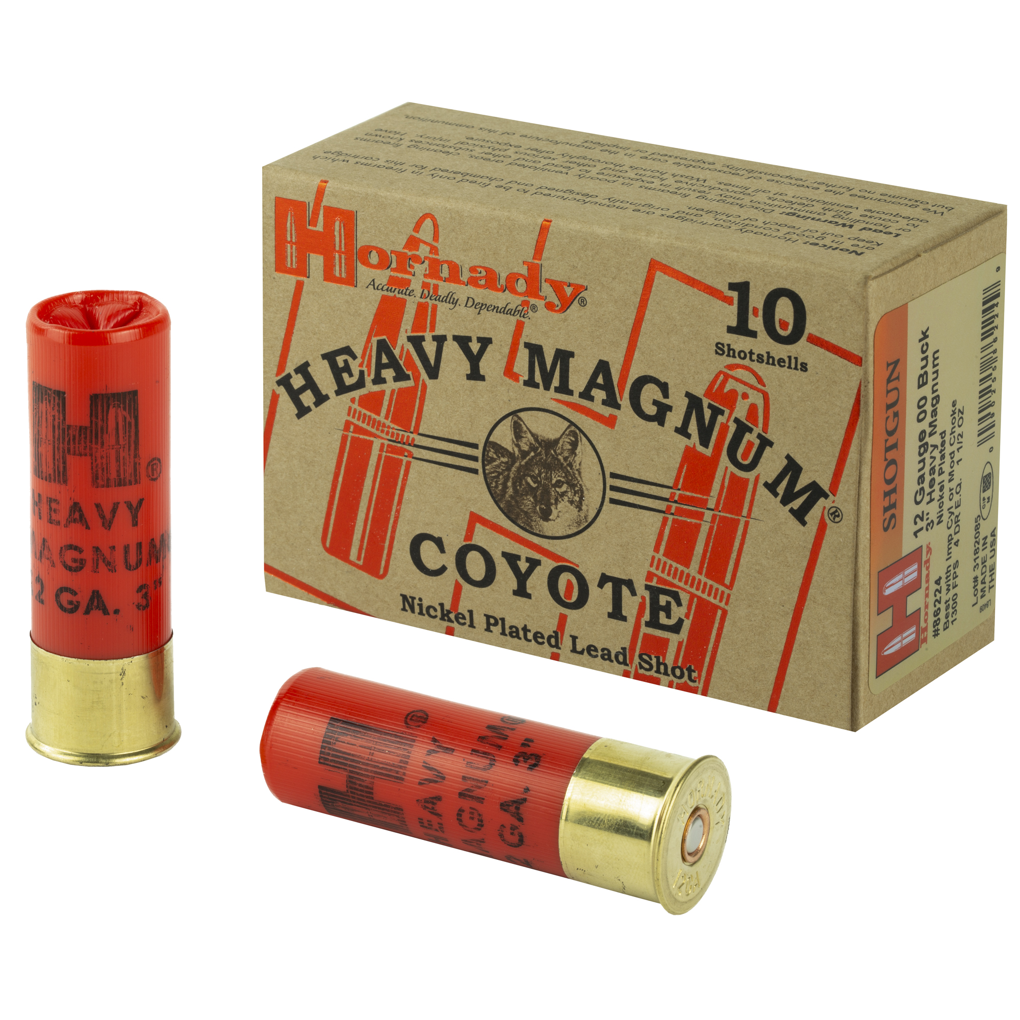 Hornady Hm Coye 12ga 3" 00 Buck 10/100 Buckshot