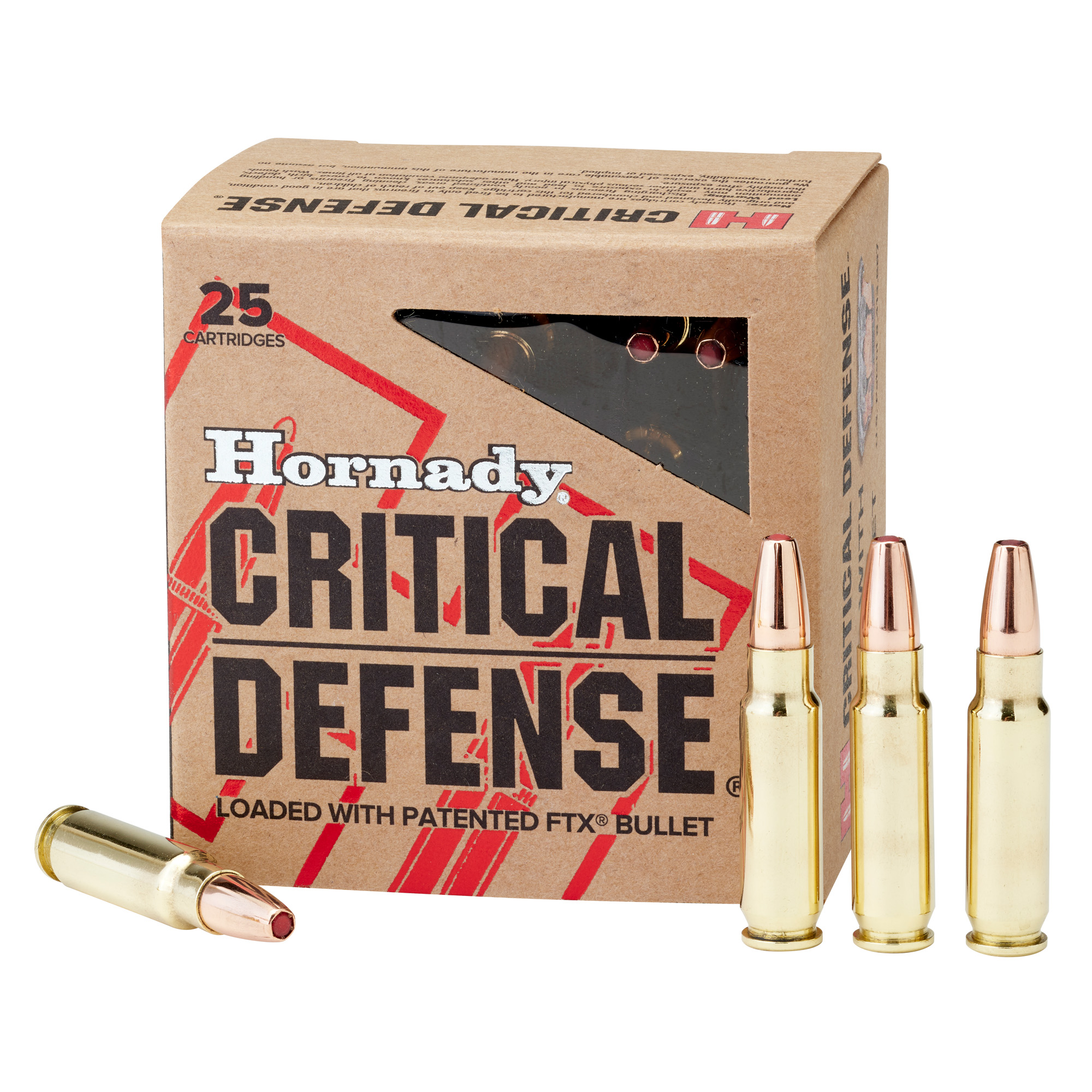 Hornady Critical Defense Ammunition 5.7x28 FN 40gr FTX 25/ct