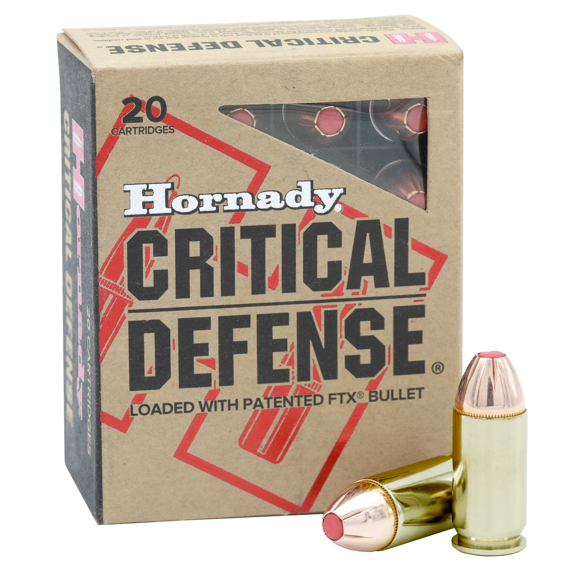 Hornady Cd 45ACP+P 185GR 20/200 FlexTip