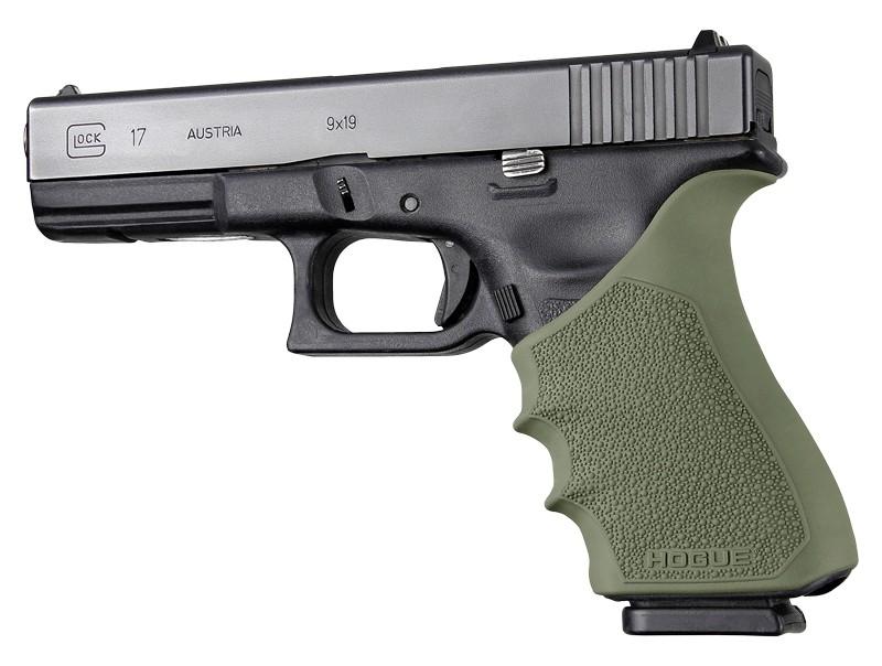 Hogue Inc. Hogue HandAll Beavertail Grip Sleeve Glock 17 G17 MOS G17L G22 G35 G35 MOS G34 G34 MOS