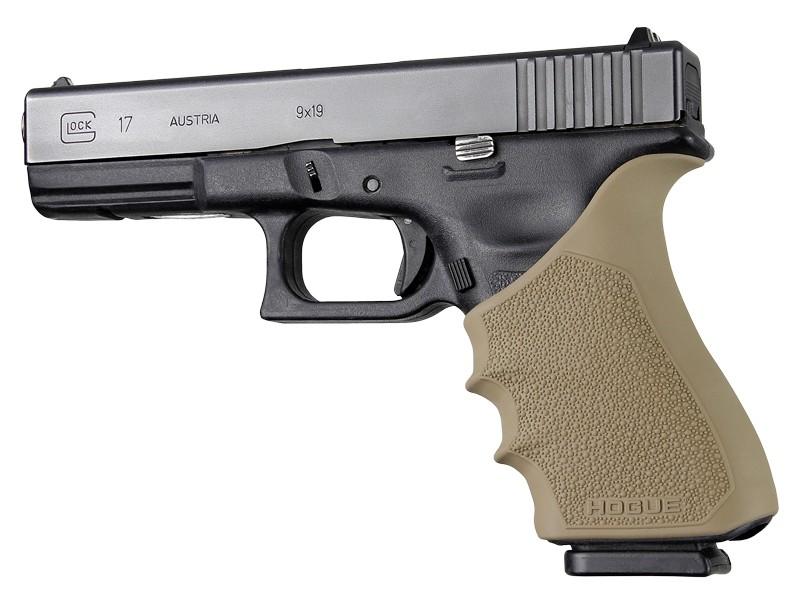 Hogue Inc. Hogue HandAll Beavertail Grip Sleeve Glock 17 G17 MOS G17L G22 G35 G35 MOS G34 G34 MOS