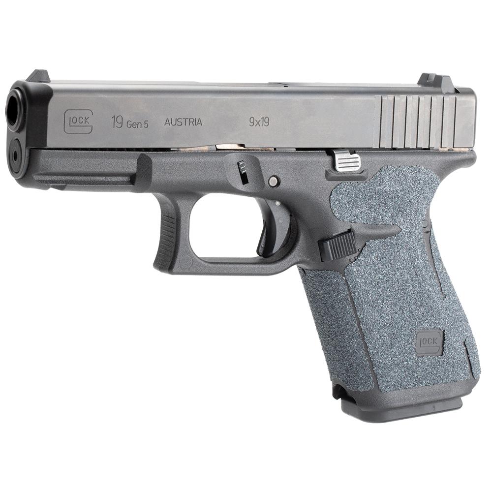 Hogue Inc. Hogue Wrapter Grit Adhesive Grip Glock Gen 5 Glock 19 19MOS 44 Black