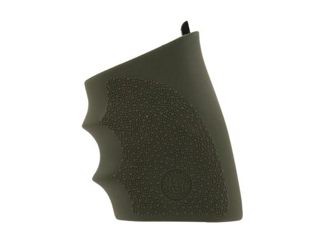 Hogue Inc. Hogue Handall Hybrid Grip Sleeve - S&W M&P 9mm 40 S&W .357 Sig OD Green