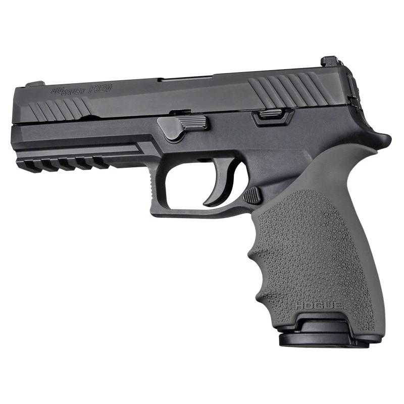Hogue Inc. Hogue HandAll Beavertail Handgun Grip Sleeve for Sig Sauer P320 Slate Grey