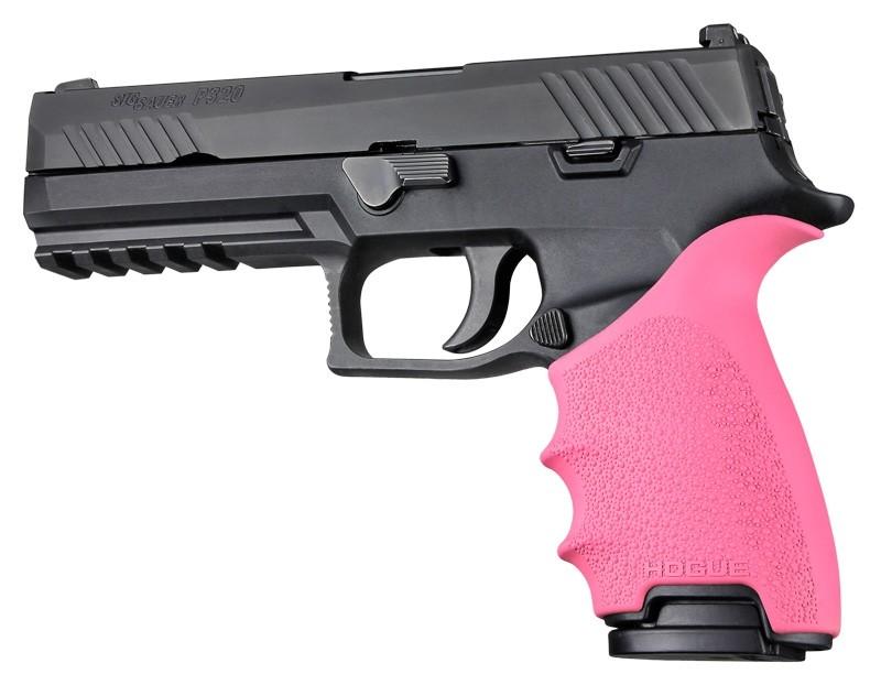 Hogue Inc. Hogue HandAll Beavertail Grip Sleeve Sig Sauer P320 Pink