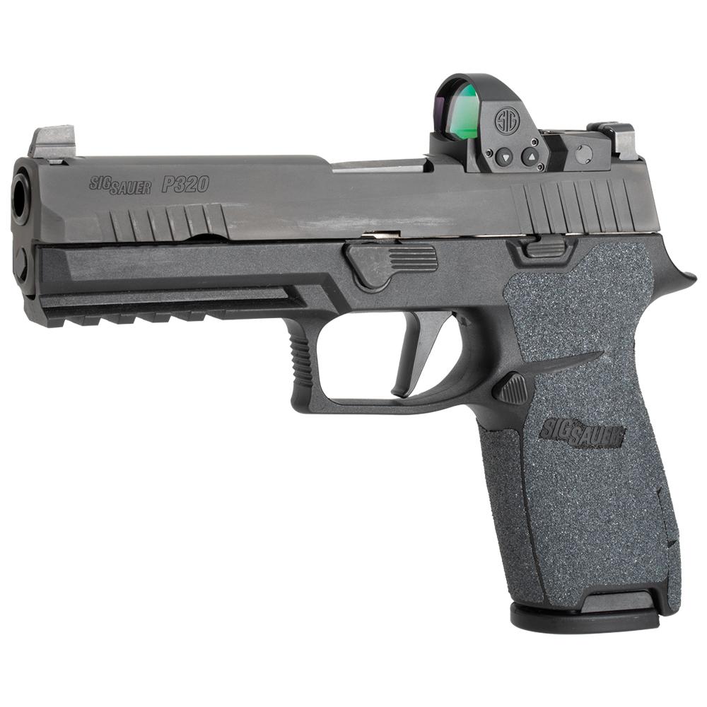 Hogue Inc. Hogue Wrapter Grit Adhesive Grip Sig Sauer P320 Black Med.Module Full Size