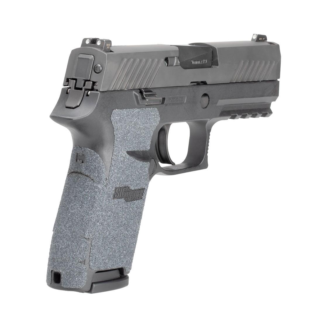 Hogue Inc. Wrapter Grit Adhesive Grip Sig Sauer P320 Black Medium Grip Module Compact