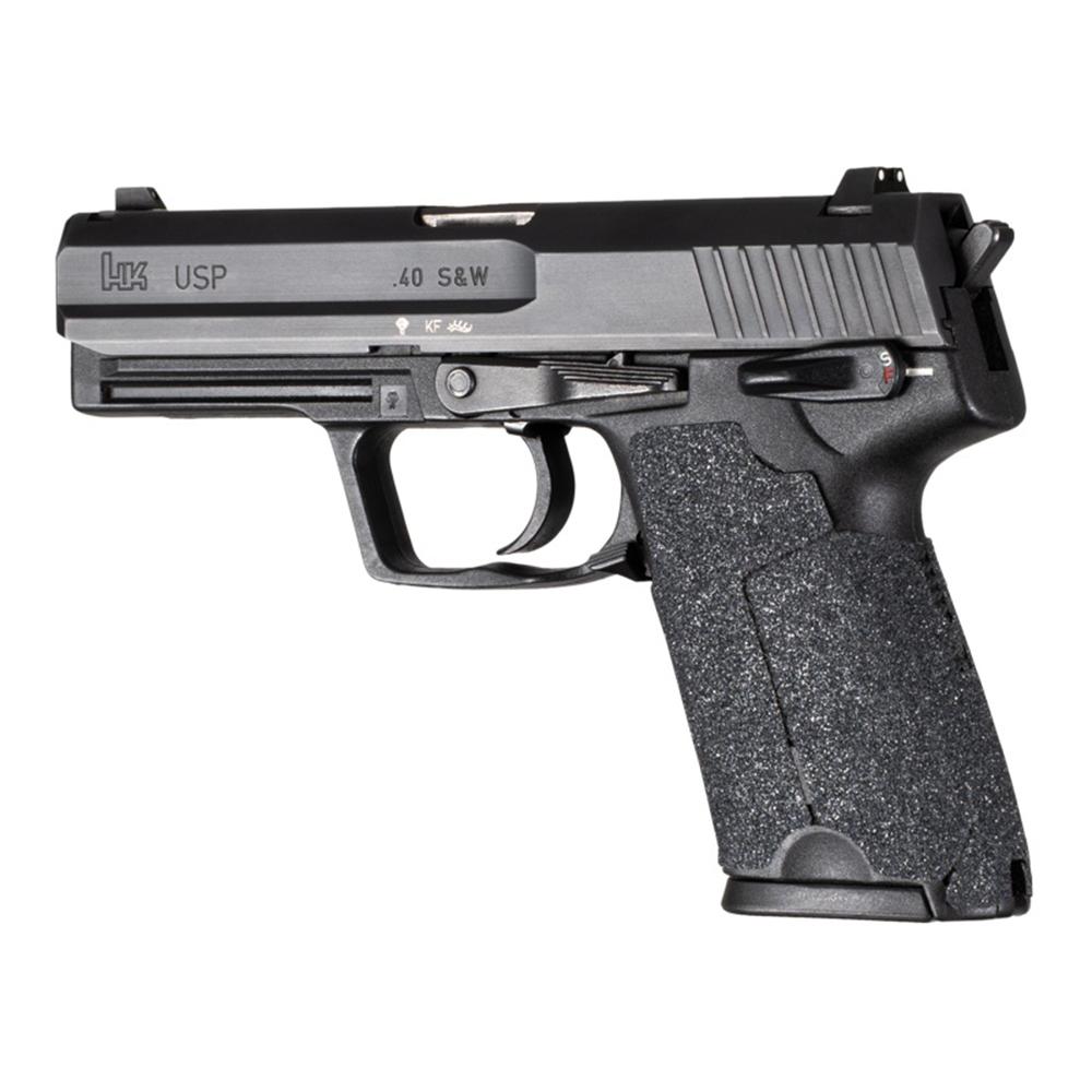 Hogue Inc. Hogue Wrapter Adhesive Grip H&K USP Medium Grip Module Heavy Grit Texture Black