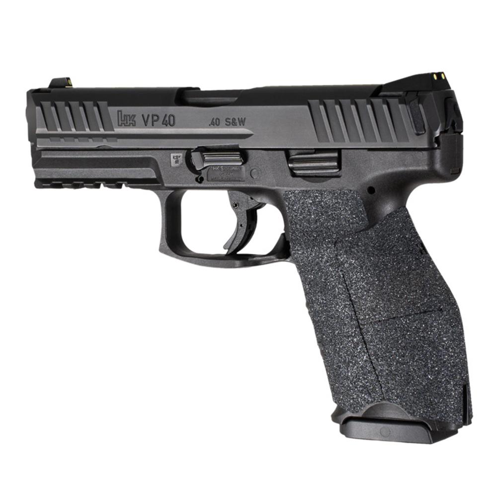Hogue Inc. Hogue Wrapter Adhesive Grip H&K VP9 & VP40 Medium Grip Module Heavy Grit Black