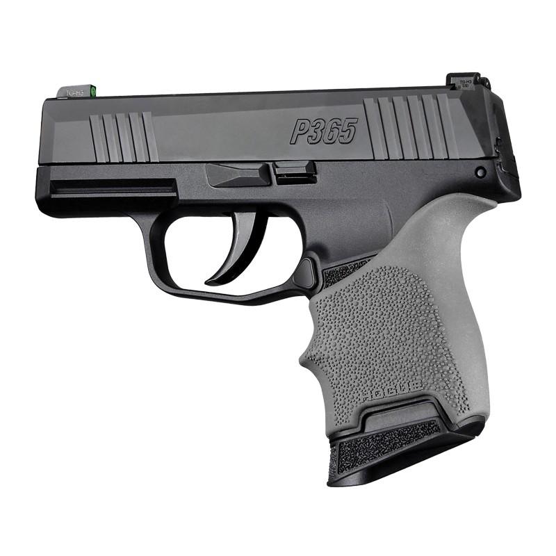 Hogue Inc. Hogue HandAll Beavertail Handgun Grip Sleeve for Sig Sauer P365 Slate Grey