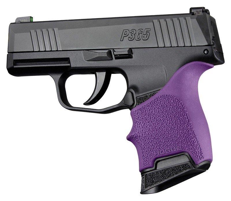 Hogue Inc. HandAll Beavertail Grip Sleeve Sig Sauer P365 Purple
