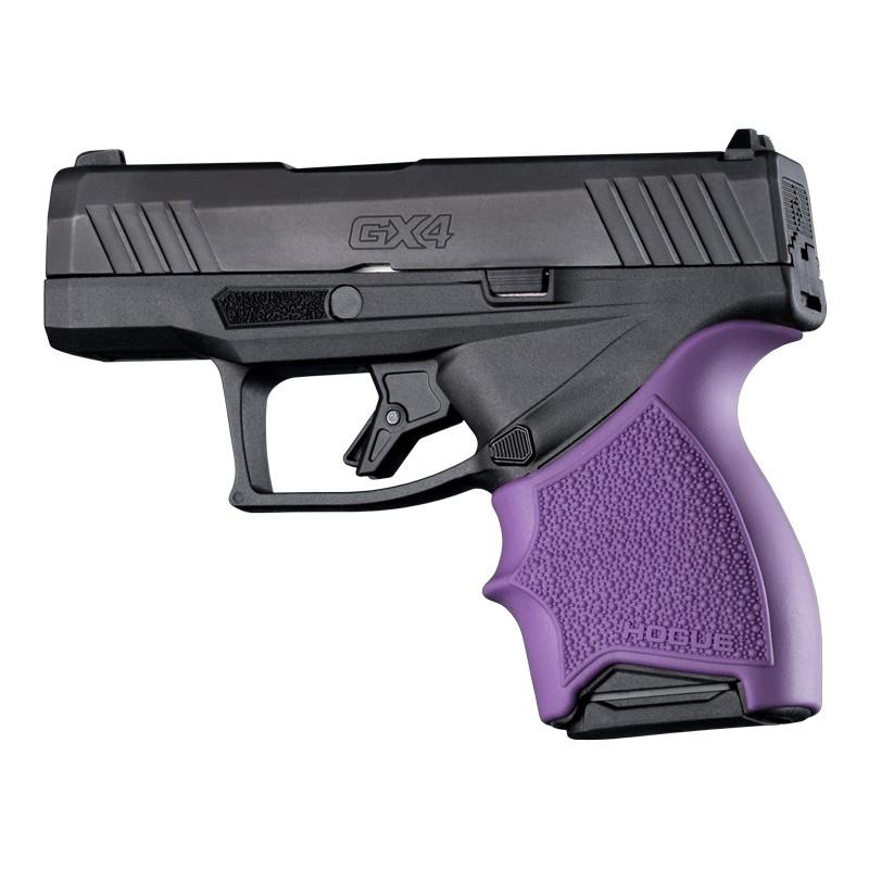 Hogue Inc. Hogue HandAll Beavertail Handgun Grip Sleeve for Taurus GX4/GX4L Purple
