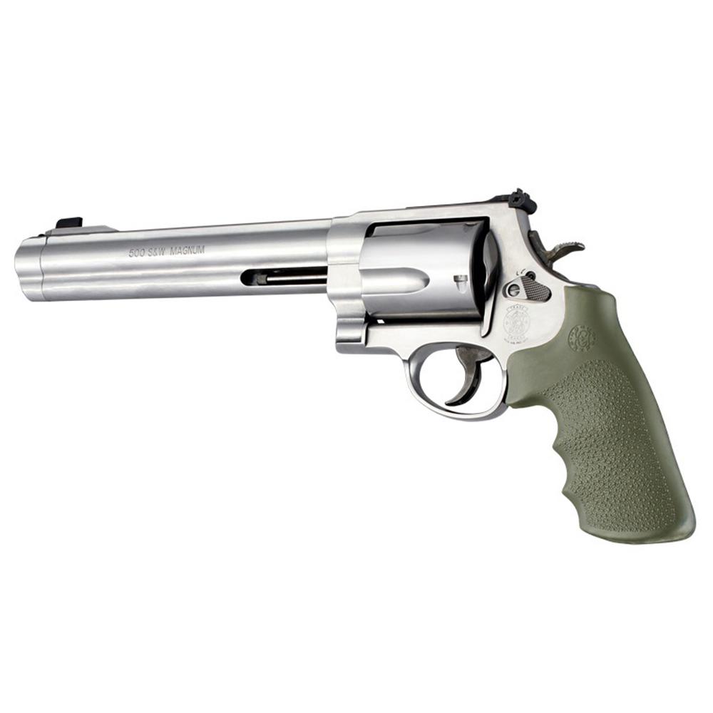 Hogue Inc. Hogue OverMolded Rubber Tamer Conversion Monogrip S&W K/L/N/X/Z-Frame Revolvers Round