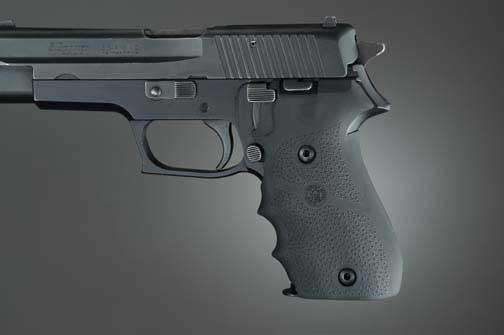 Hogue Inc. Hogue SIG Sauer P220 American Rubber Grips With Finger Grooves