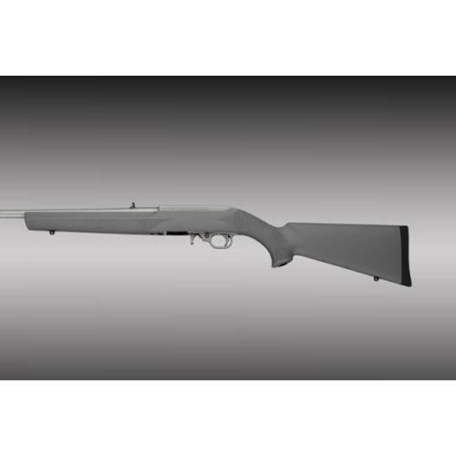 Hogue Inc. Hoge Rubber Overmolded Stock with Standard Barrel Channel for Ruger 10-22 Slate Grey