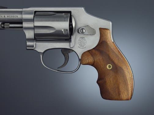 Hogue Inc. Hogue Grips S&W J Frame Round Butt Goncalo Alves Ultra Compact Bantam Grip