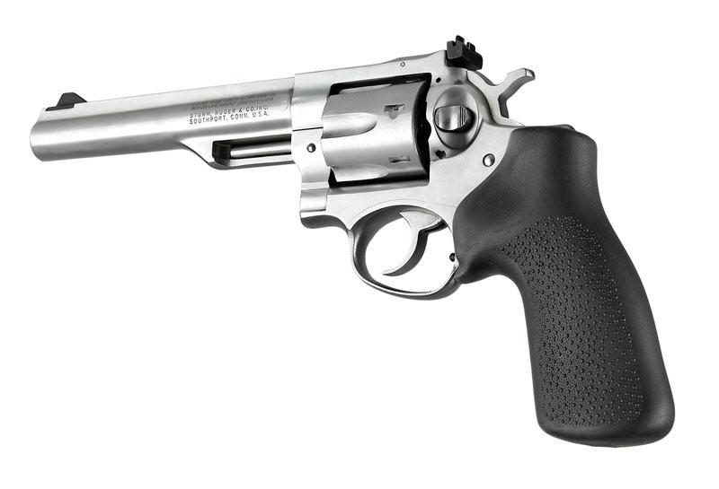 Hogue Inc. Hogue Ruger GP100/Super Redhawk No Finger Groove Rubber Grip