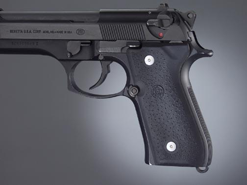 Hogue Inc. Hogue Beretta Grips 92/96 Series Rubber Grips Panels