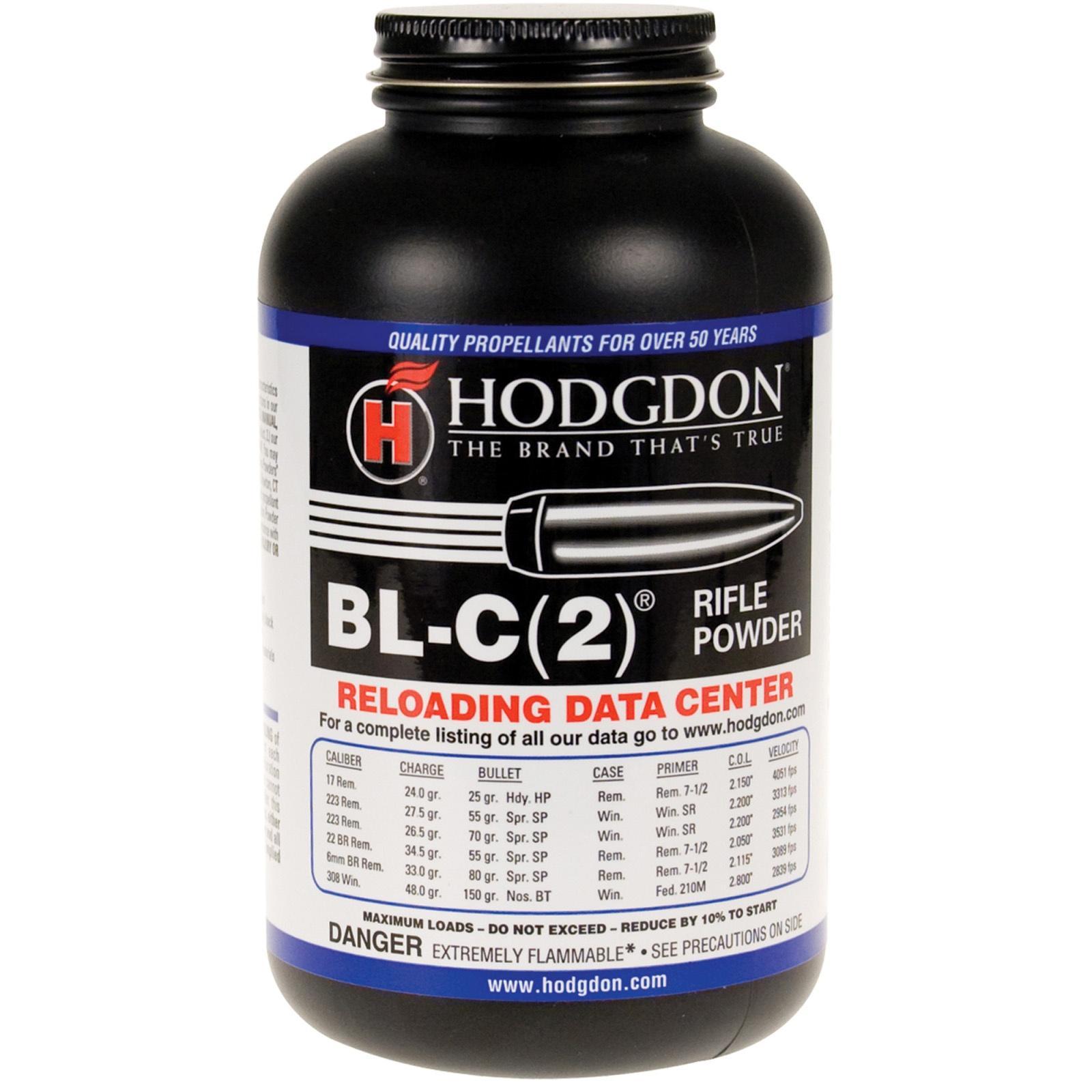 Hodgdon Powder Company Inc. Hodgdon BLC-2 Spherical Rifle Powder 1 lbs