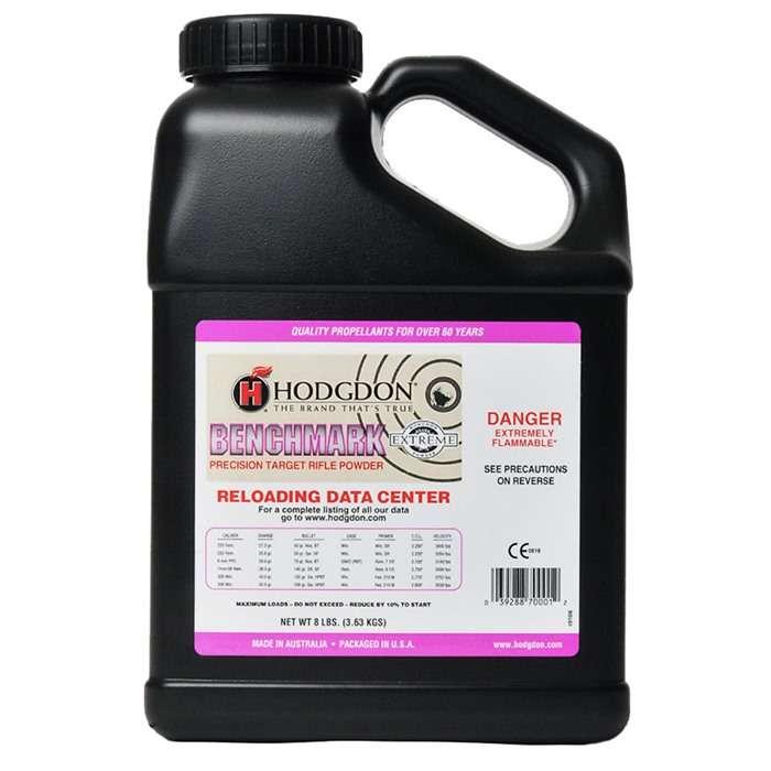 Hodgdon Powder Company Inc. Hodgdon Extreme Benchmark Rifle Powder 8 lbs