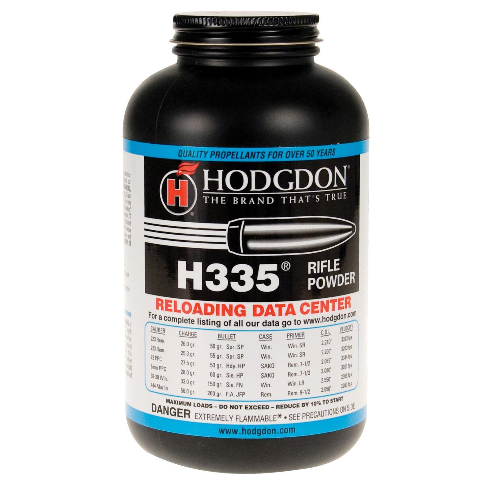 Hodgdon Powder Company Inc. Hodgdon H335 Spherical Rifle Powder 1 lb