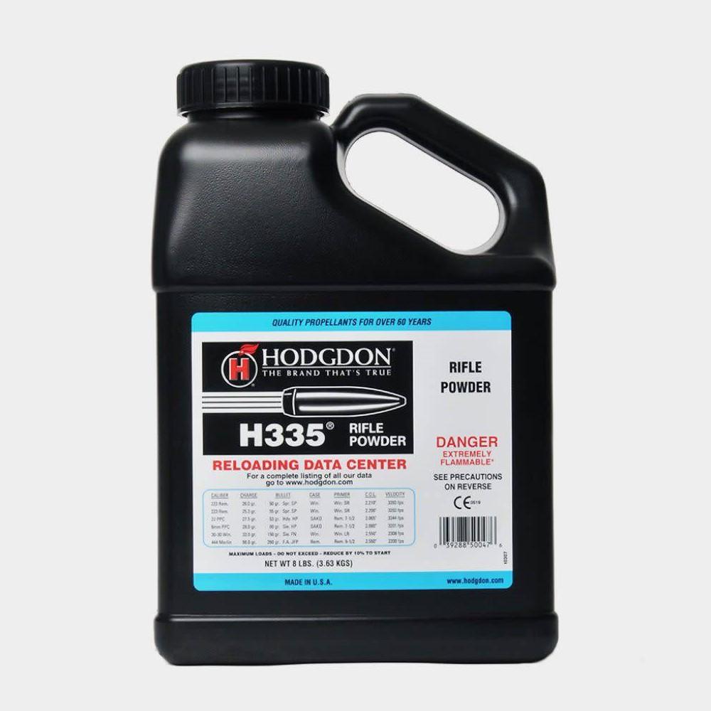 Hodgdon Powder Company Inc. Hodgdon H335 Spherical Rifle Powder 8 lbs