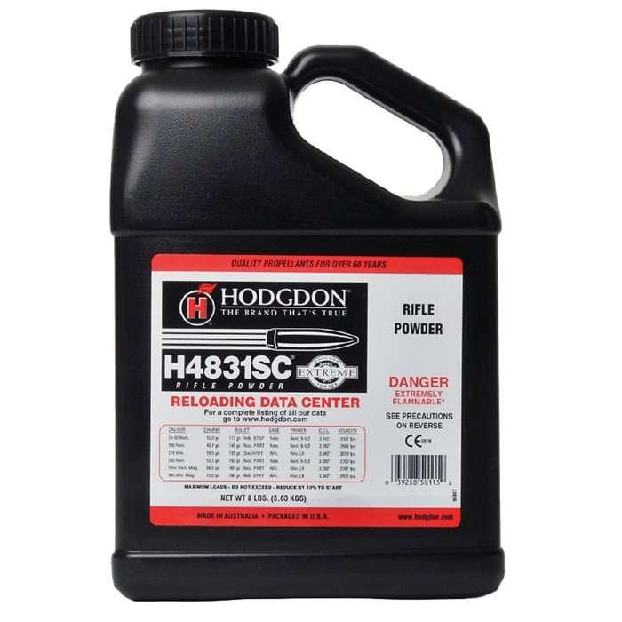 Hodgdon Powder Company Inc. Hodgdon Extreme H4831 Short Cut Rifle Powder 8 lbs