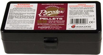 Hodgdon Powder Company Inc. Hodgdon Powder Pyrodex Pelets 50CAL-50GR 100/Box